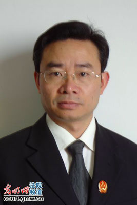 宿州市中级人民法院院长 沈厚富2011年3月至12月,安徽省宿州市中院在