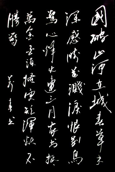 春望(书法)